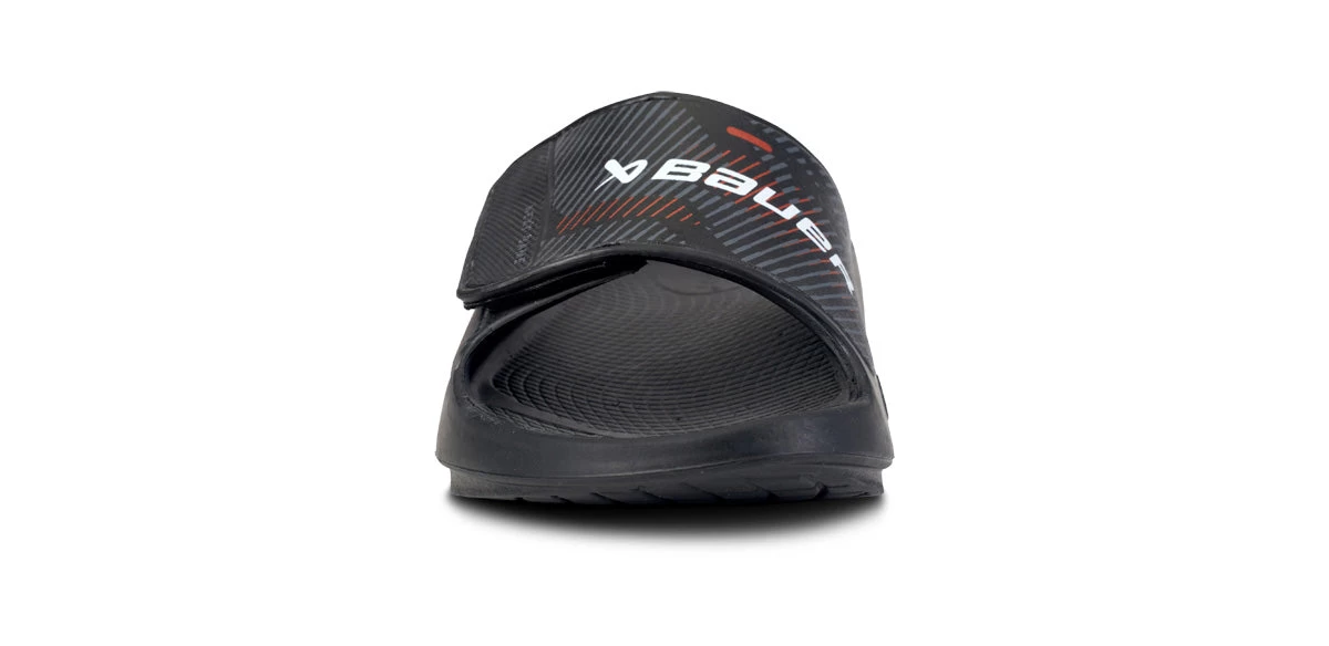 BAUER/OOFOS Women's OOahh Sport Flex Sandal β Black - Image 3