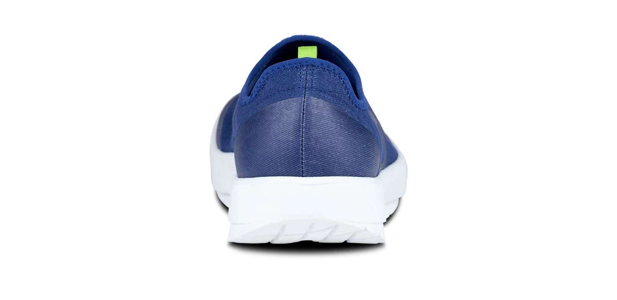 OOfos Men's OOmg EeZee Low Shoe - White Navy - Image 8
