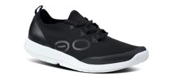 OOfos Men's OOmg Sport LS Low Shoe - White Black