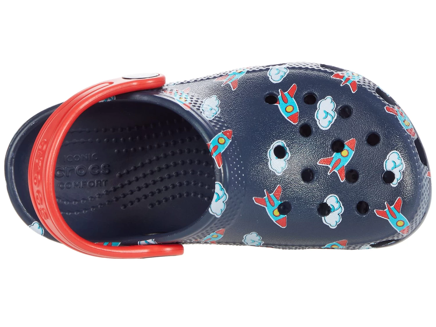 Crocs Kids Classic Printed Clog (Toddler) - Image 2