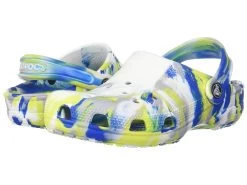 Crocs Kids Classic Marbled Tie-Dye Clog (Little Kid/Big Kid)