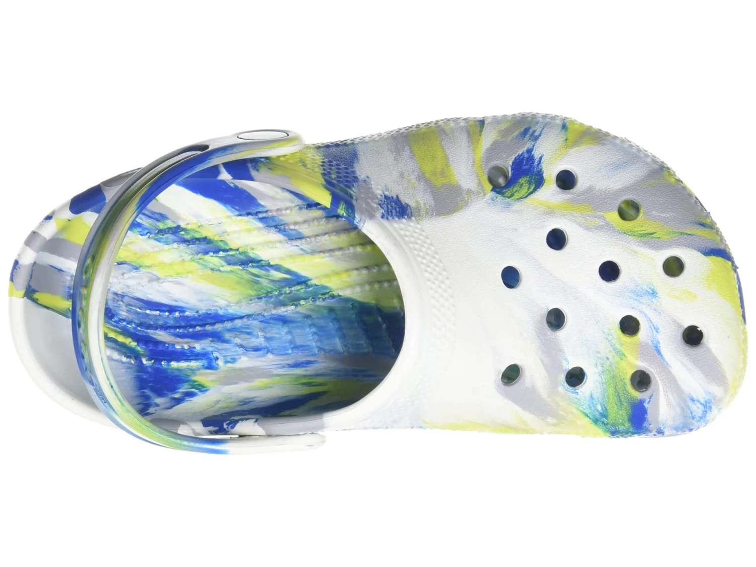 Crocs Kids Classic Marbled Tie-Dye Clog (Little Kid/Big Kid) - Image 2