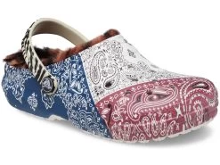 Crocs Kids Zappos Print Lab: "Gone Wild" Classic Lined Clog (Little Kid/Big Kid)