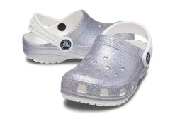 Crocs Kids Classic Glitter Clog (Toddler)